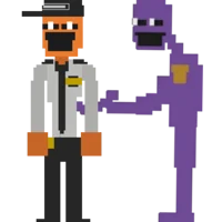 Henry and purple guy