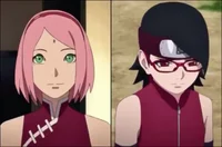 Sakura e Sarada