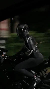 Motorcycle girl