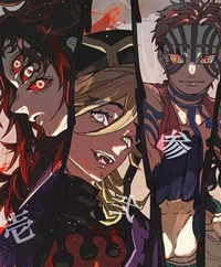 Kokushibo-Doma-Akaza