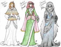 Girl Christmas ghost