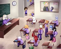 Escuela undertale
