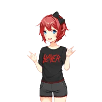 Metalhead sayori 