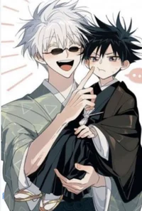 Gojo and baby megumi