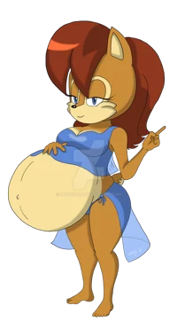 Pregnant Sally Acorn