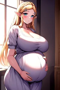 Pregnant zelda