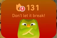 Angry duolingo owl