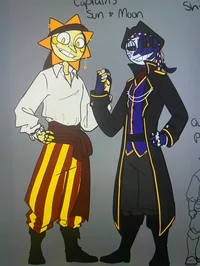 Pirate Sun and Moon