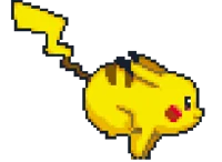Running Pikachu