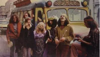 Group of Hippies 