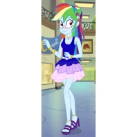 Girly Rainbow Dash
