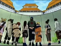 NARUTO chunin exams