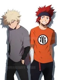 Bakugo y Kirishima 