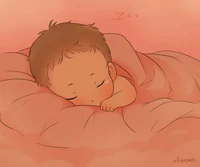 Cute newborn baby
