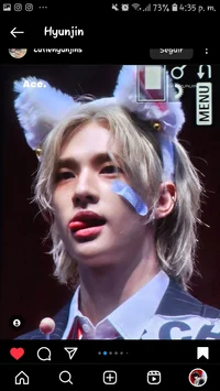 Hyunjin cat