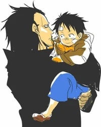 Dragon y Luffy