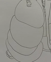 April Blob Right Leg