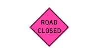 Road closed