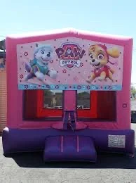 Bounce house paw pat