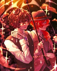 Chuuya and Dazai 