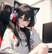 Gamer girl roomate