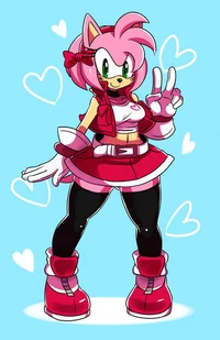 Amy rose fursuite