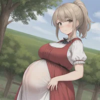 Pregnant Farmer Wife