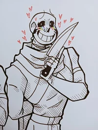 Yandere Ink Sans