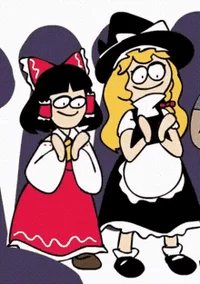 Reimu y Marisa