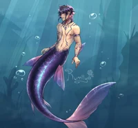 pregnant king merman