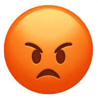 Mad emoji