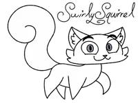 Swirly Squirrel