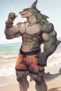 shark furry