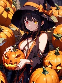 Pumpkin girl