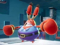 Boxing Mr Krabs