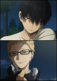 Tsuki and kageyama 