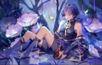 Defeated Scaramouche