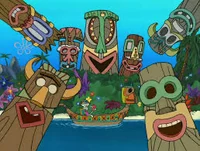 Squidwards tiki land