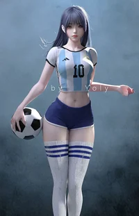 Chica futbolista 