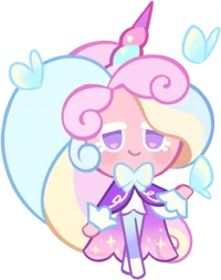 Cream Unicorn cookie