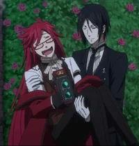 Grell and Sebastian