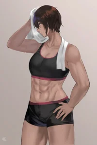 Anime girl strong