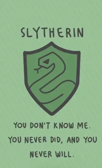 Slytherin boys