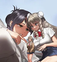 Three Giantess Girls