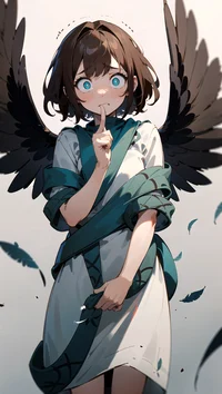 Tiny bird girl 