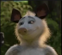 Ozzie-over the hedge