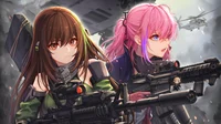 Military girls group