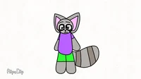 Xavier the raccoon