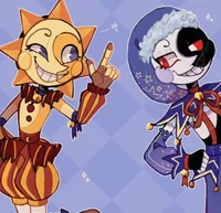 Lesbian sun and moon