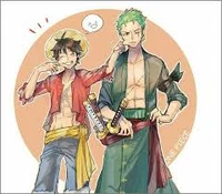 Zoro and Luffy